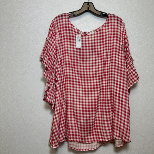 Top Short Sleeve By Maurices O  Size: 2x