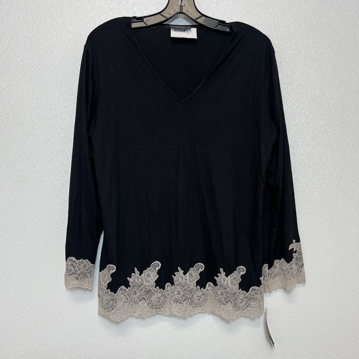 Top 3/4 Sleeve By Natori Ii  Size: L