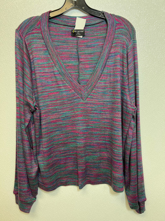 Top Long Sleeve By Lane Bryant O  Size: Xl